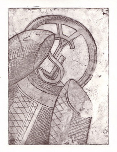 Anielka Hampson Print Untitled 1 [lipstick]